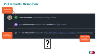 Using GitHub for colaborative analisys and | PPT