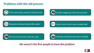 Using GitHub for colaborative analisys and | PPTX