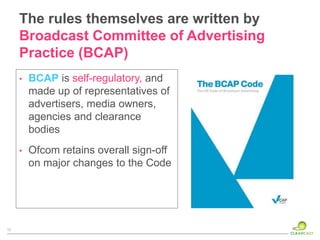 Overview of UK Advertising Regulation PPT