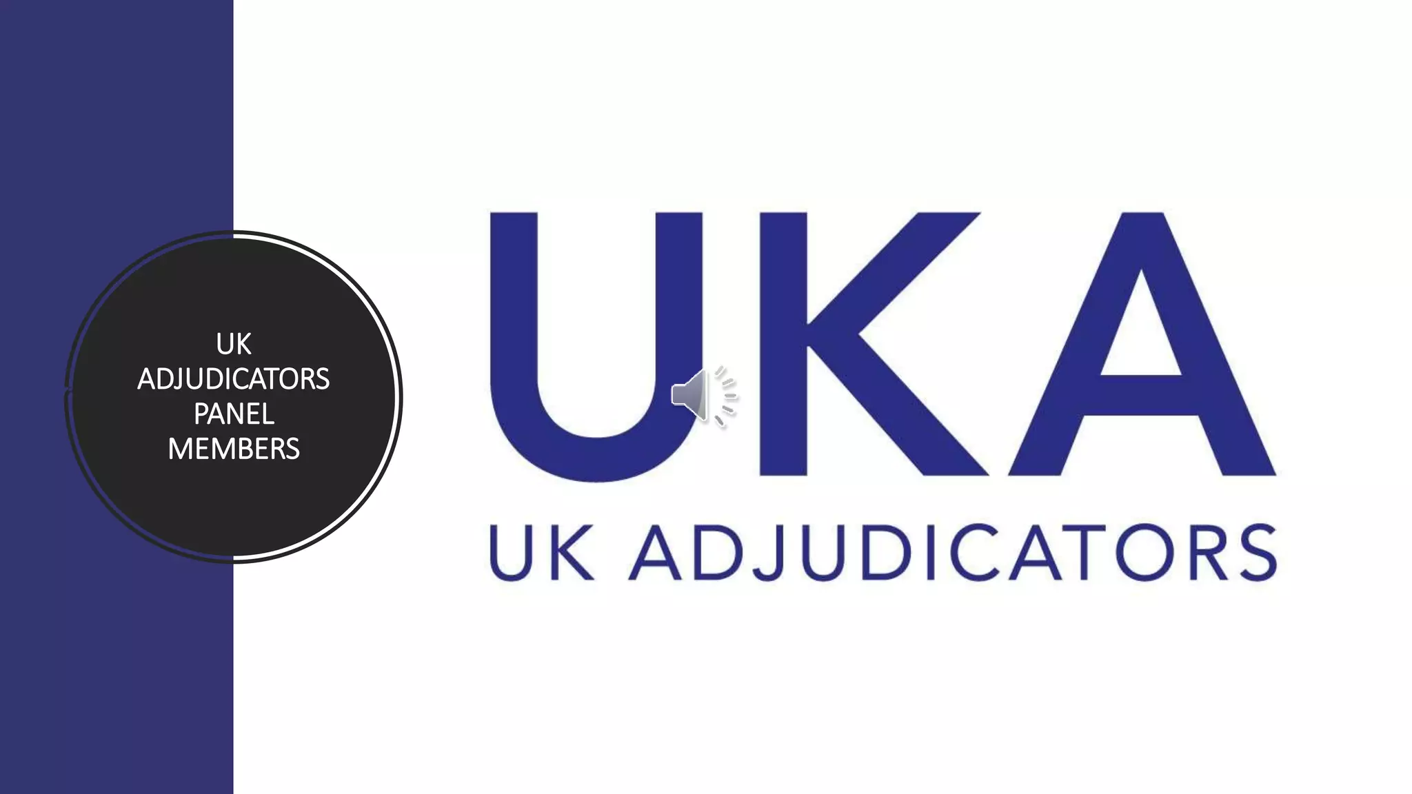 UK Adjudicators Adjudicator Panel Members March 2019 PPT