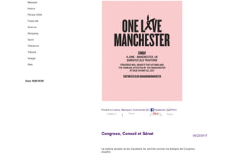 Musique
Nature
Périple 2009
Public life
Science
Shopping
Sport
Télévision
Trésors
Voyage
Web
Stats RDM-ROW
05/22/2017
La cadena youtube de los Diputados les permite conocer los trabajos del Congreso
español.
Posted in Loisirs, Musique | Comments (0) | Facebook | Print |
| | |
Congreso, Conseil et Sénat
J’aime 0 Tweet Share
 