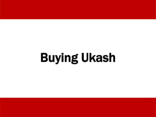 Buying Ukash
 