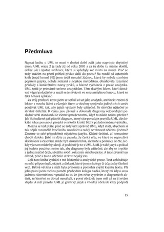 Ukázka knihy UML pro analytiky (před korekturami)