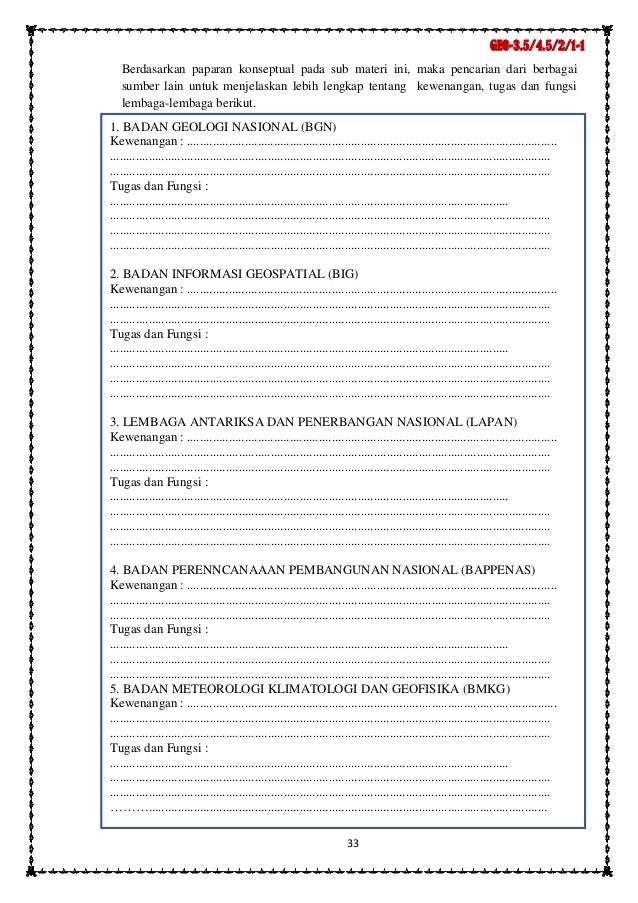 Ukbm Geografi Kelas 10 Semester 2