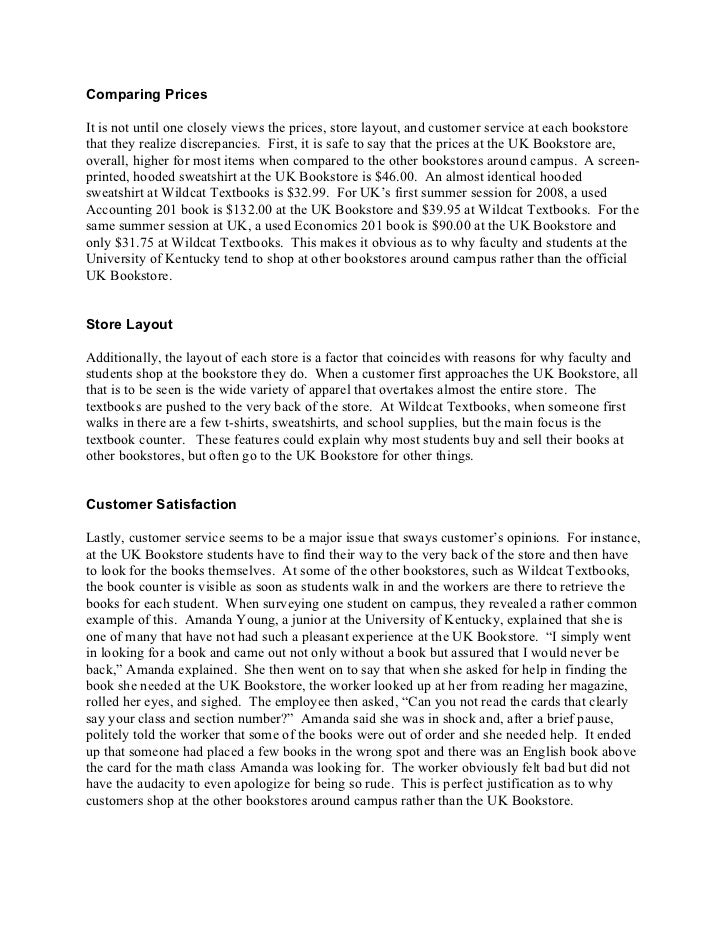 business report layout