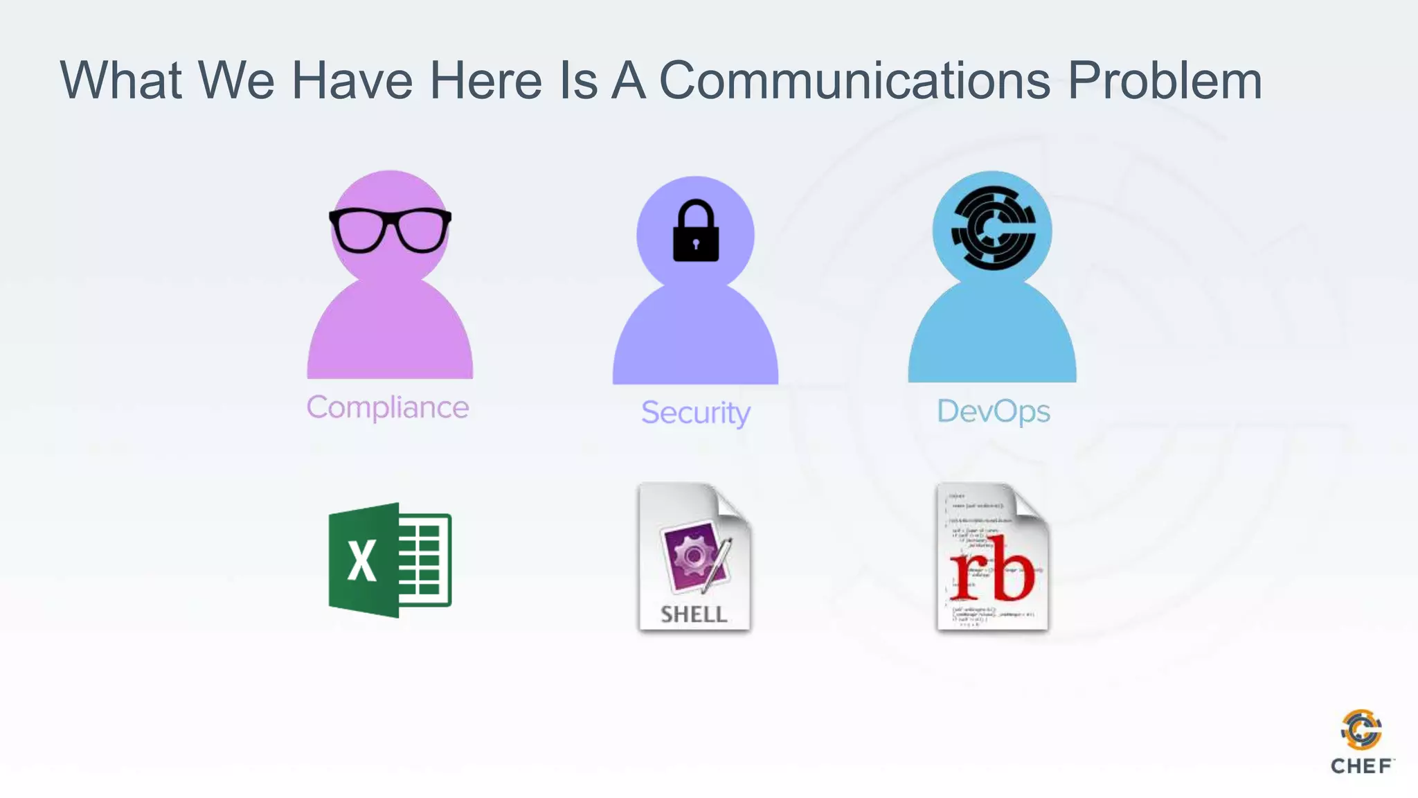 What We Have Here Is A Communications Problem
 