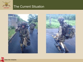 Seize the initiative.
The Current Situation
 