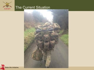 Seize the initiative.
The Current Situation
 