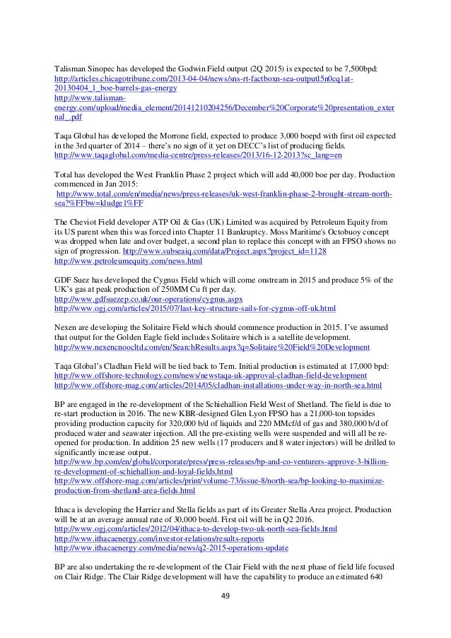 Ukcs Upstream Oil Gas 2015 Edition