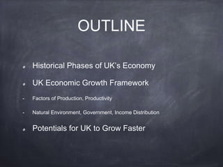 Uk economic growth story PPT