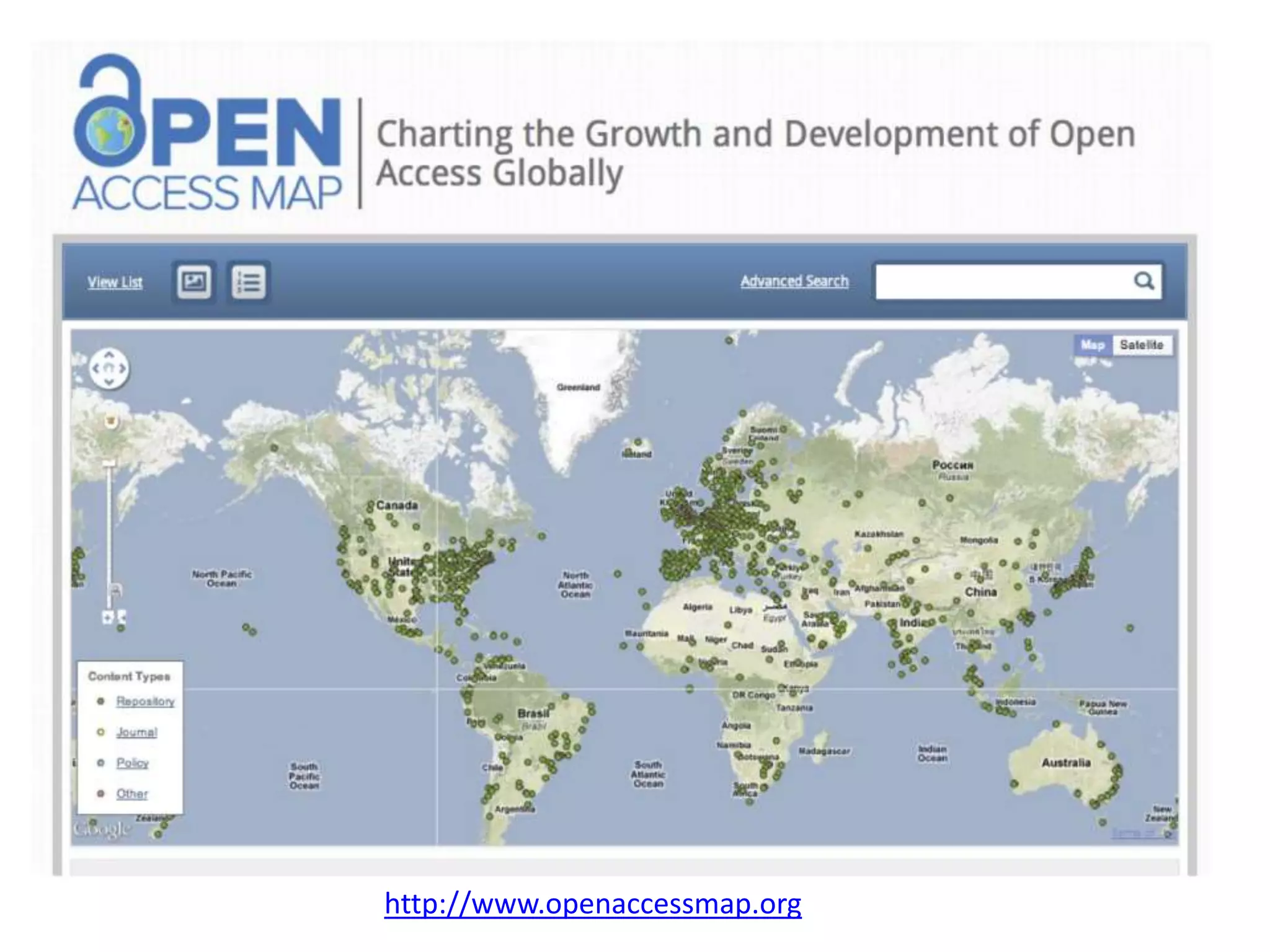 http://www.openaccessmap.org
 