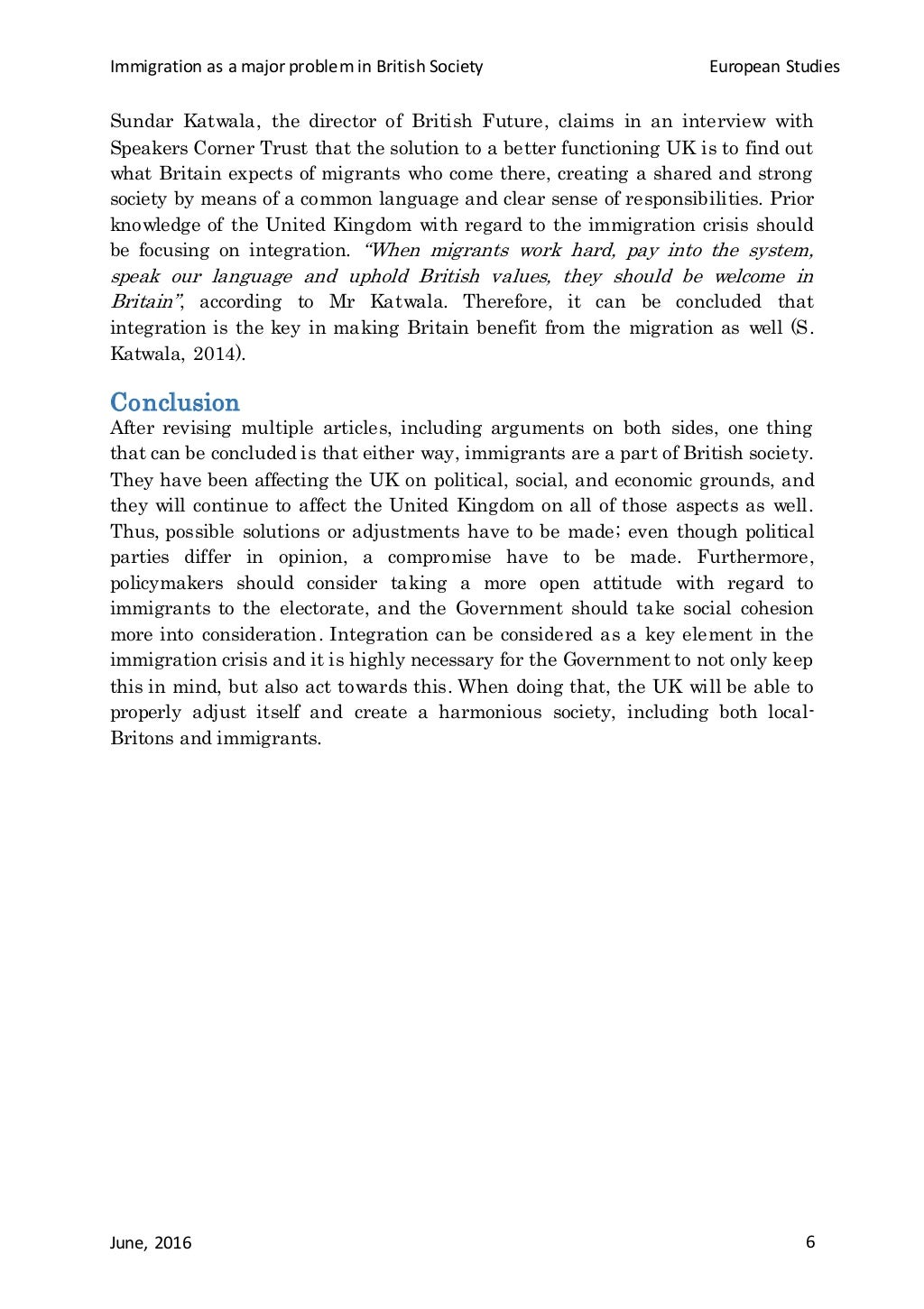 Immigration essays samples image