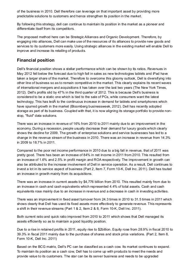 Dell's distribution strategy is best described as picture