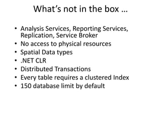 Communicate via HTTP/HTTPS, TCP/IP, and ports other than 80 and 443