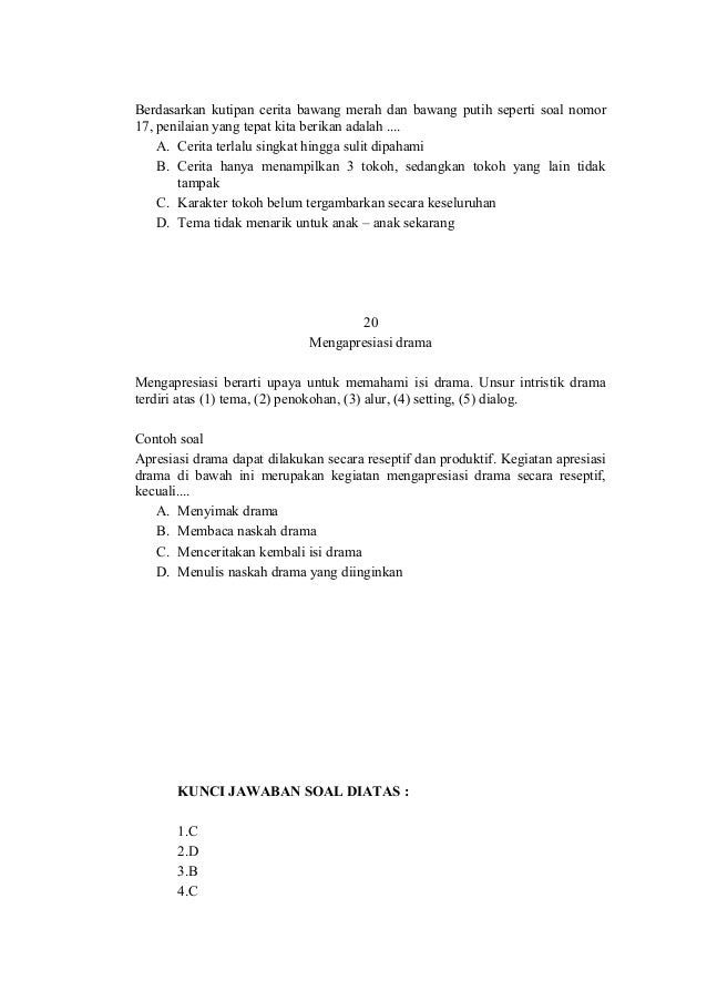 Alur Cerita Bawang Merah Bawang Putih