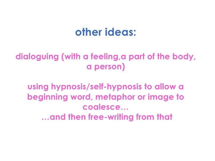 Hypnotic Journaling