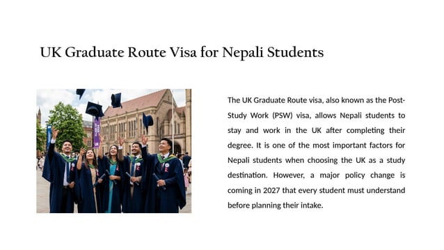 UK Graduate Route Visa 2026 Complete Guide for Nepali Students