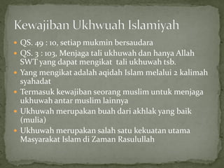 Ukhuwah islamiyah, Majelis SEHATI - ibrahim salim 131019