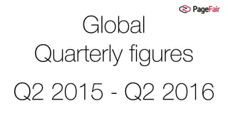 Q2 2016Q2 2015
Global
Quarterly ﬁgures
-
 