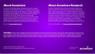 About Accenture
Accenture is a leading global professional services company,
providing a broad range of services in strate...