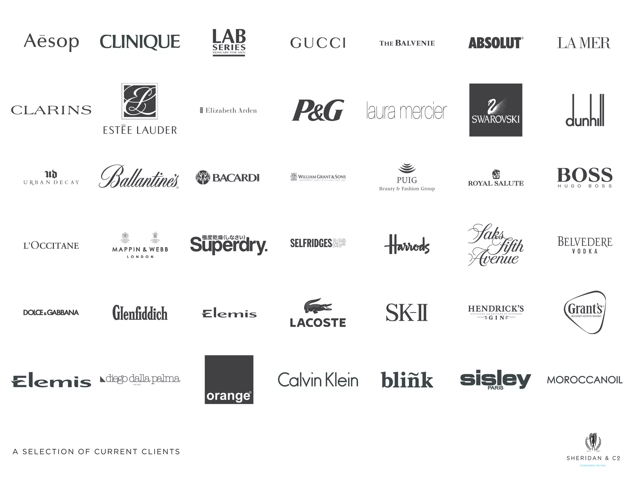 MILANO




A SELECTION OF CURRENT CLIENTS
 