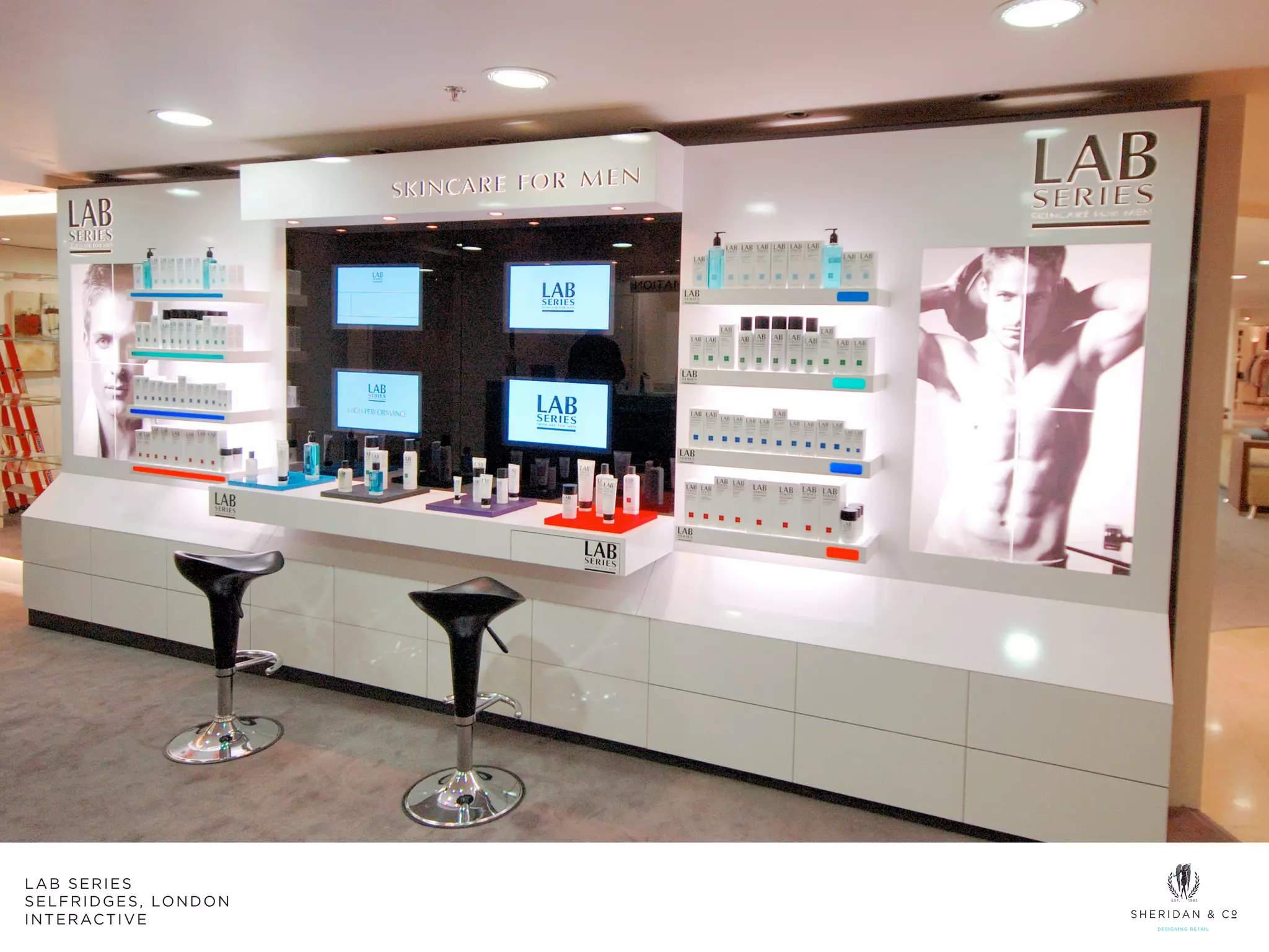 LAB SERIES
S E L F R I D G E S , LO N D O N
I N T E R AC T I V E
 