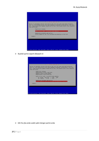 Ukk 2016 debian 7 (instalasi,sett ip,dhcp,dns) - m.asyiq m | PDF
