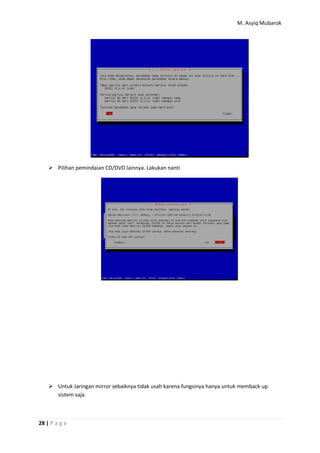 Ukk 2016 debian 7 (instalasi,sett ip,dhcp,dns) - m.asyiq m | PDF