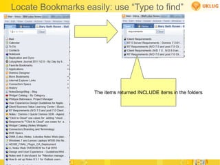 Database (Application) Layout Notes applications all have the same layout Title Navigator Action Bar View Selection Bar Preview Pane Title Navigator Action Bar View Selection Bar Preview Pane 8.* 'Standard' Database 'Classic' Database 