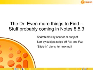 Find a window (Show Thumbnails): CTRL+Shift+T (works in Symphony too!) 