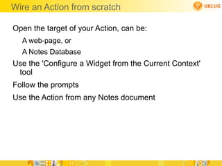 Bookmarks – Create Documents 'Create' bookmarks appear on the 'New' tool on the toolbar 