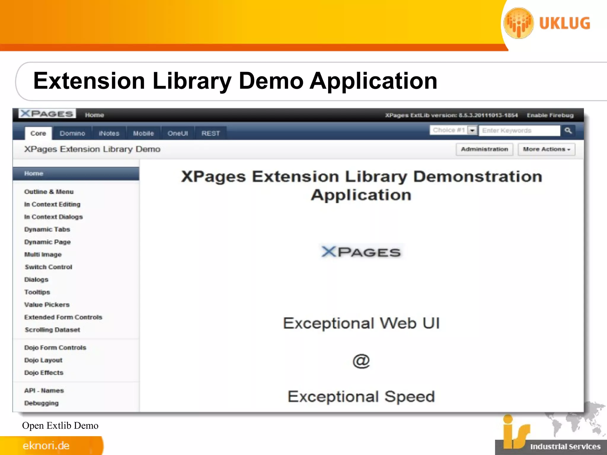 Extension Library Demo Application




Open Extlib Demo
 