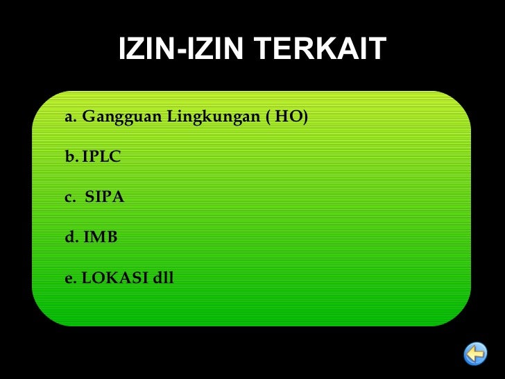 UKL UPL Pada industri tembakau