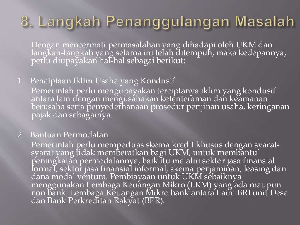 usaha kecil menengah