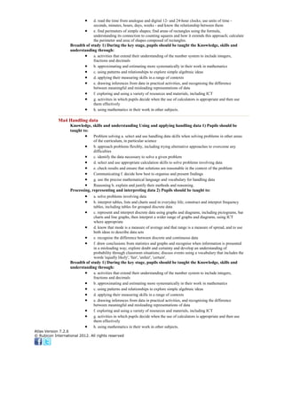 Uk mathematics standards | DOCX