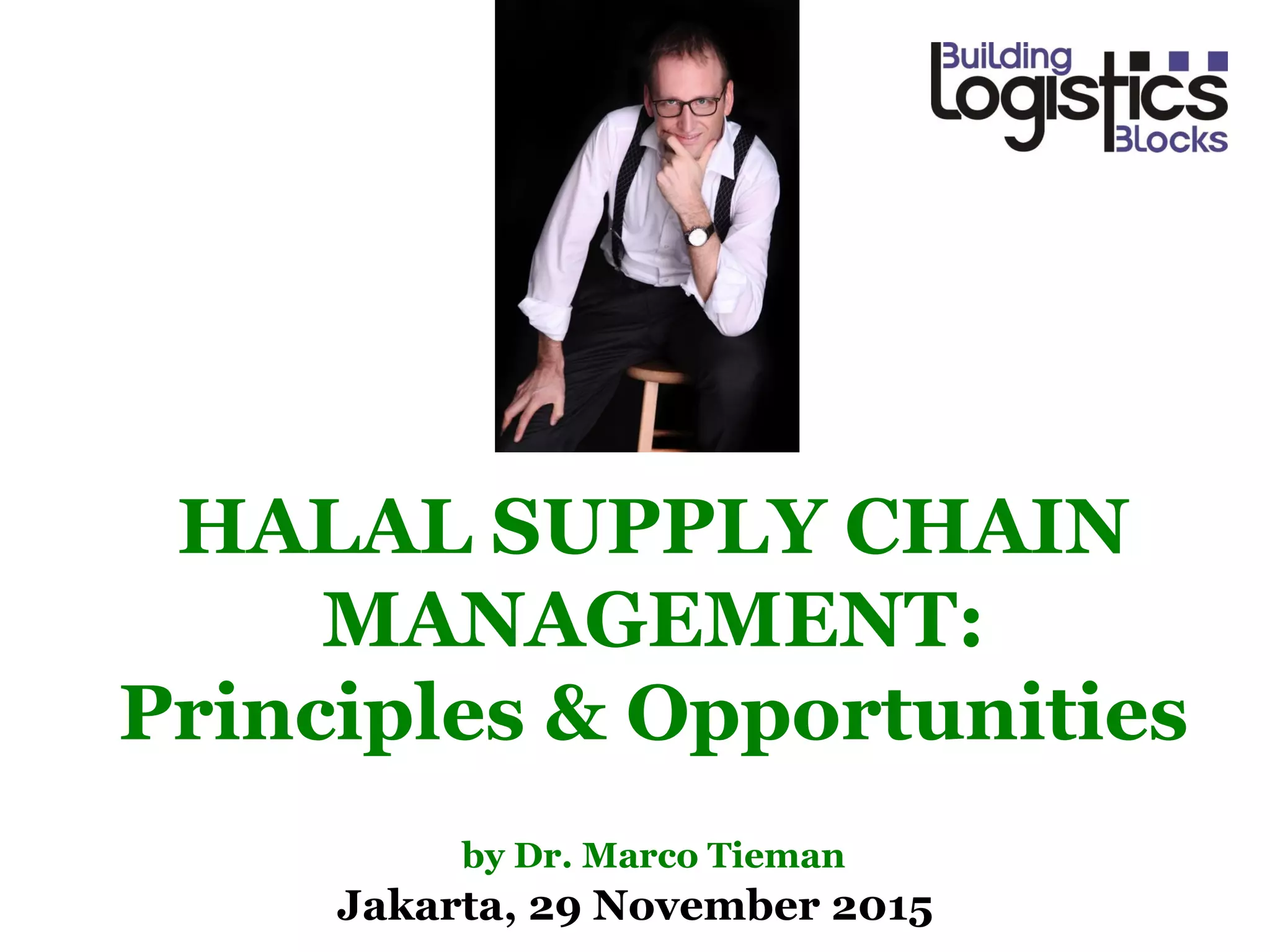 UKM : Halal Supply Chain Management | PDF