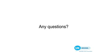 Any questions?
 
