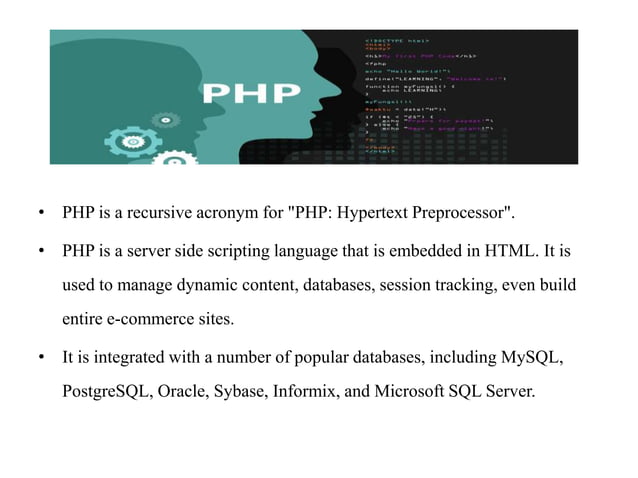 Web development with php | PPTX