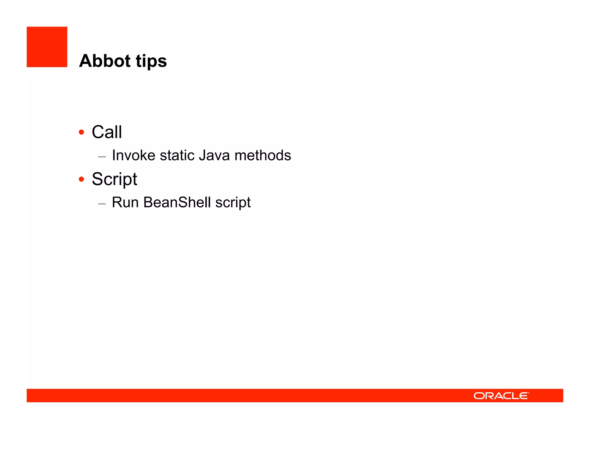 How the JDeveloper team test JDeveloper at UKOUG'08