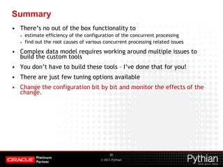 Concurrent Processing Performance Analysis for Apps DBAs | PPTX