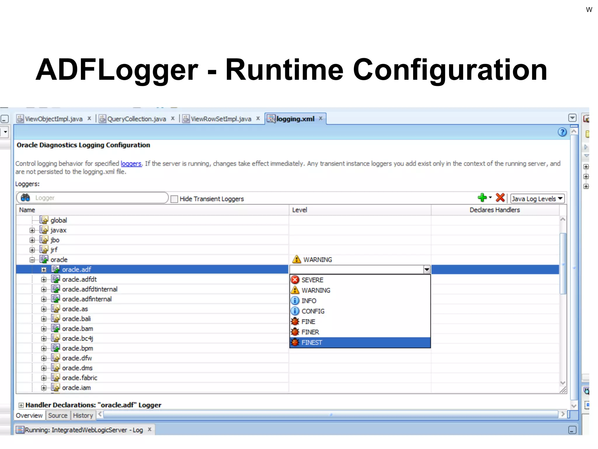 W

ADFLogger - Runtime Configuration

 