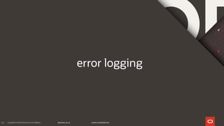 74
error logging
 
