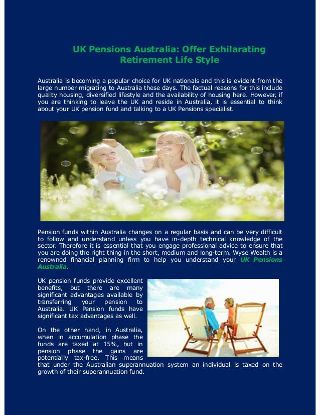 Uk pensions australia