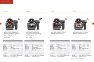 Catalogue D'objectifs Hasselblad - Moyen Format - La Décision Du Rasoir - Occasion