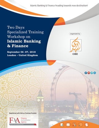 CIBE
organized by
Islamic Banking & Finance heading towards new destination!
 