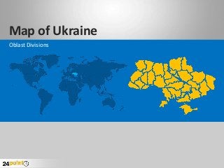 Map of Ukraine
Oblast Divisions

 