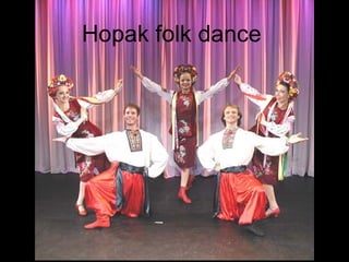 Hopak folk dance