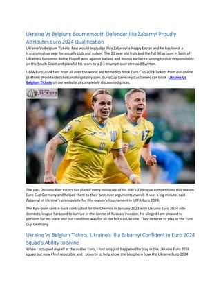 Psg'S New Defender Is A Phenomenon: Illya Zabarnyi – The Full Story - l1g0l1g