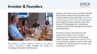 Ukrainian Venture Capital and Private Equity Association (UVCA): Why become a Member?