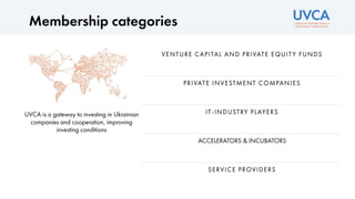 Ukrainian Venture Capital and Private Equity Association (UVCA): Why become a Member?